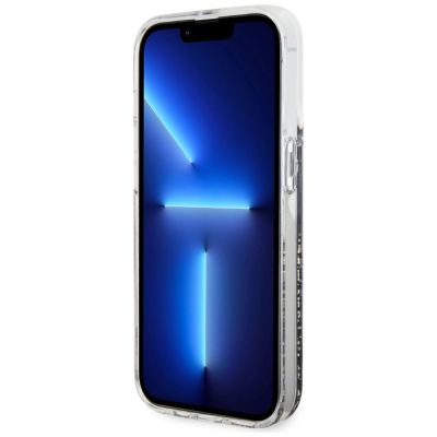 5. Guess GUHCP14LLCSGSGK iPhone 14 Pro 6,1" schwarz/schwarzes Hardcase Liquid Glitter Marble