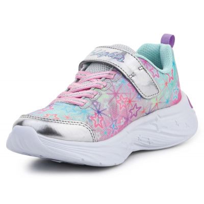4. Skechers S Lights Star Sparks Jr 302324L-SMLT Schuhe