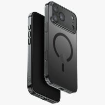 Uniq Airsuit Hülle für iPhone 17 Pro Max Magclick Charging - Schwarz
