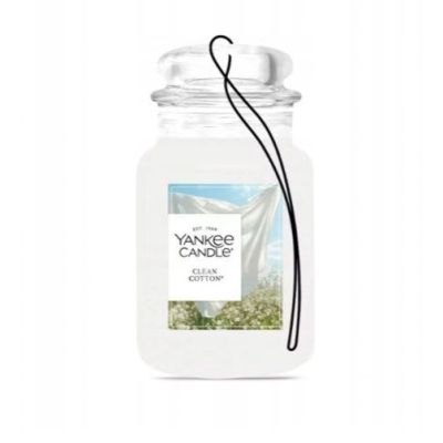 6. Autoduftanhänger Bonuspack CLEAN COTTON YANKEE