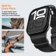 12. Spigen WBS2 Armband für Apple Watch 44 / 45 / 46 / 49 mm - Schwarz