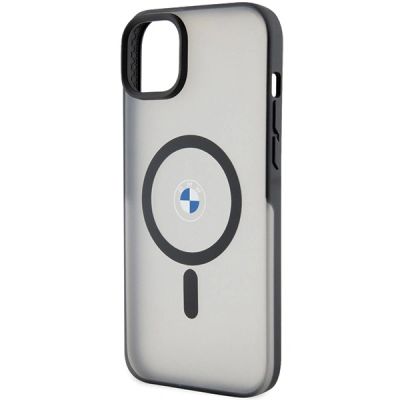 6. BMW Signature MagSafe Hülle für iPhone 14 Plus/15 Plus – Schwarz