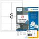 HERMA 10312 Adressetiketten Weiß