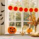 15. Halloween-Kürbis-Dekorationsgirlande