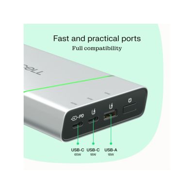 47. Green Cell Powerbank PowerPlay Pro 20800mAh 65W 3x USB PD, hergestellt in Polen