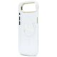 7. Karl Lagerfeld IML Choupettes Karl Script Logo MagSafe iPhone Air Hülle - Transparent