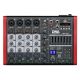 5. DNA CM6-DSP – Audiomixer mit USB, MP3, Bluetooth und Phantomspeisung