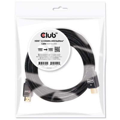 2. CLUB 3D CAC-2314 HDMI 2.0 4K60Hz RedMere-Kabel 15 m