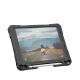 5. UAG Plasma HS Kickstand – Schutzhülle mit Apple Pencil-Halterung, Handauflage und Ständer für iPad 10,9" 10. Generation / 11" (A16) (Eis/Schwarz)