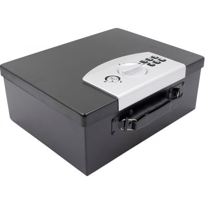 8. Tresor mit Digitalschloss 32,4 x 12,7 x 25,5 cm 1068756 SASKA GARDEN