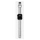 6. Nomad Sportarmband, grau, aus Gummi