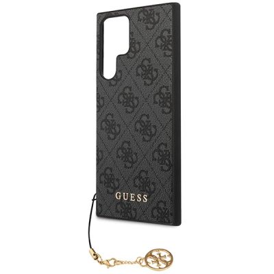6. Guess 4G Charms Collection Hülle für Samsung Galaxy S24 Ultra – schwarz