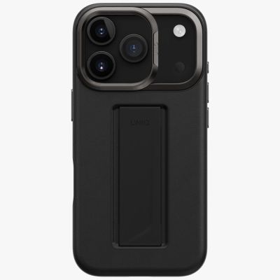 2. Uniq Heldro Pro Magclick Ladehülle für iPhone 17 Pro – Schwarz