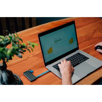 4. Verbatim Pocket SSD 1 TB USB 3.2/Blau (Einzelhandel)