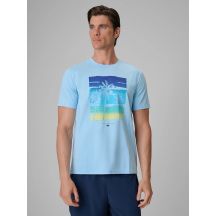 Herren-T-Shirt mit Aufdruck, regulär, Größe 4F 4FRSS26TTSHM4291-34S