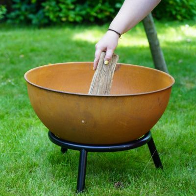 18. HEAT KAPPA GARDEN FEUERSCHALE Ø60 ROST