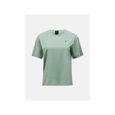 PEAK PERFORMANCE W Trail Kurzarm-Damen-T-Shirt, grün