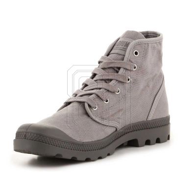 4. Palladium Pampa High Hi M 02352-071-M Graue Flanellschuhe
