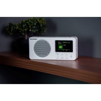 2. BLAUPUNKT DAB DR6WH tragbares Radio, weiß