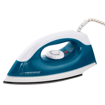 8. Esperanza Smoother EHI001 Reisebügeleisen (1200W; blau)
