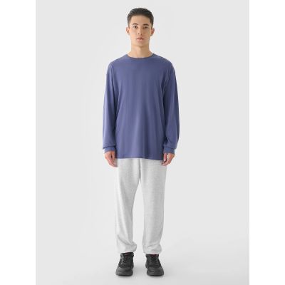 3. Oversize-Langarmshirt für Herren mit Print, Größe 4F 4FRAW24TLONM507-32S