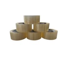 BSTech Klebeband mit geräuschloser Ablösung, Acryl, transparent, 48 x 66 mm, 6 Stück