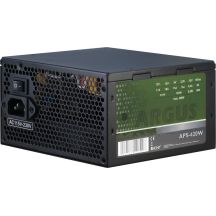 Inter-Tech Argus APS Netzteil – 420 W – 115–230 V – 47–63 Hz – +12V1, +12V2, +3,3V, +5V, +5Vsb, -12V – Aktiv – 103 W