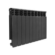 Aluminium-Kühler G500F, antrizitbeschichtet, 10-teilig