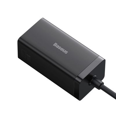 5. Baseus Schnellladegerät GaN5 Pro HUB HDMI 2 x USB-C / USB-A / HDMI 4K 30Hz 1,5m schwarz + USB-C Kabel - USB-C 100W 40Gb/s (USB4) 1m (CCGP110201)