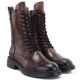 4. Braune Damen-Lederboots im Worker-Stil Artiker 59C1207
