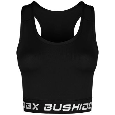 7. Schwarzes Damen-Crop-Top von COMBATWEAR | DBX Bushido