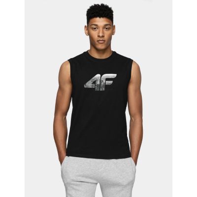 Ärmelloses Herren-T-Shirt 4F 4FWSS25TSLEM287-20S