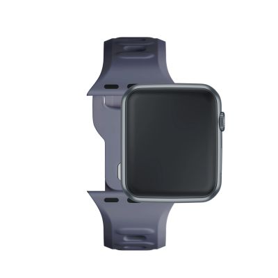 7. 3mk Silikon- Watch für Apple Watch 42/44/45/49 mm – Grau
