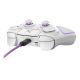 8. PDP 052-002-WH Gamecontroller, Lila/Weiß, RF/USB-Gamepad, Analog/Digital, PC, PlayStation 4, PlayStation 5