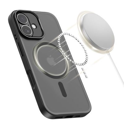 2. Tech-Protect MagStand MagSafe Hülle für iPhone 17 - Mattschwarz