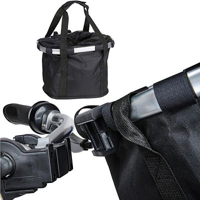 Fahrradkorb 31x23x24cm für vorne, Klickverschluss, mit Dunlop-Griffen