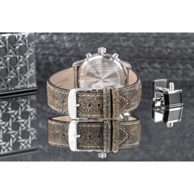 7. ZEPPELIN Herrenuhr 100 Jahre Chronograph 8680-4 + Box