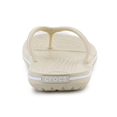 10. Crocs Crocband Flip Bone 11033-2Y2 Flip-Flops