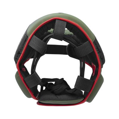 9. Adidas COMBAT 50 HG Boxkopfschutz Schwarz Oliv