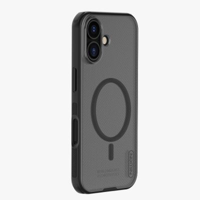 2. Nillkin Super Frosted Shield Pro Magnethülle kompatibel mit MagSafe für iPhone 17 - Translucent Black