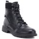 Gefütterte schwarze Damen-Ankle-Boots M.Daszyński MR2501