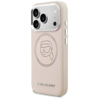 2. Karl Lagerfeld K Head Point Logo MagSafe Hülle für iPhone 17 Pro Max – Pink