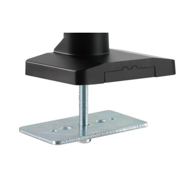 75. Einzelner Tischarm mit Klemme für 1xLCD mit Gasfeder, max. 35 Zoll und 15 kg