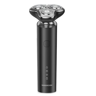 MAXGROOM M-8012 3-in-1 Elektrorasierer – Schwarz