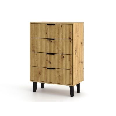 2. SCANDI 4S SLIM Kommode, ARTISAN OAK