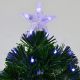 6. DEKORATIVE LICHTERFASER-TANNENBAUM MULTICOLOR 60 CM