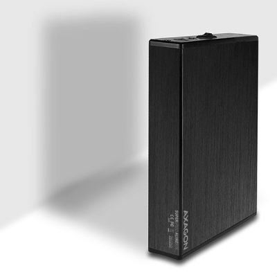 16. AXAGON EE35-XA3 Externes Gehäuse 3,5", USB 3.0, SATA II, Aluminium - Schwarz