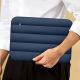 10. Tech-Protett Flauschige Laptoptasche 13-14 - Marineblau