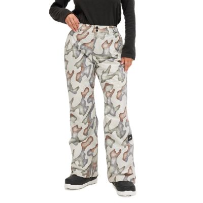 O'Neill Damen-Winterhose mit Sternenmuster, Wander-Camouflage - 37519