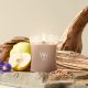 2. Mittlere Kerze CASHMERE WOODWICK